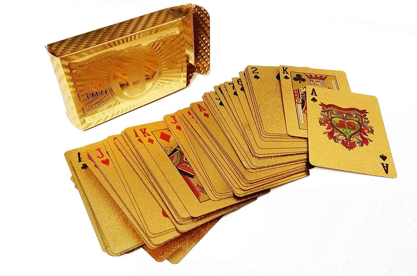 Gold Foil Pokers Set Magic Cards